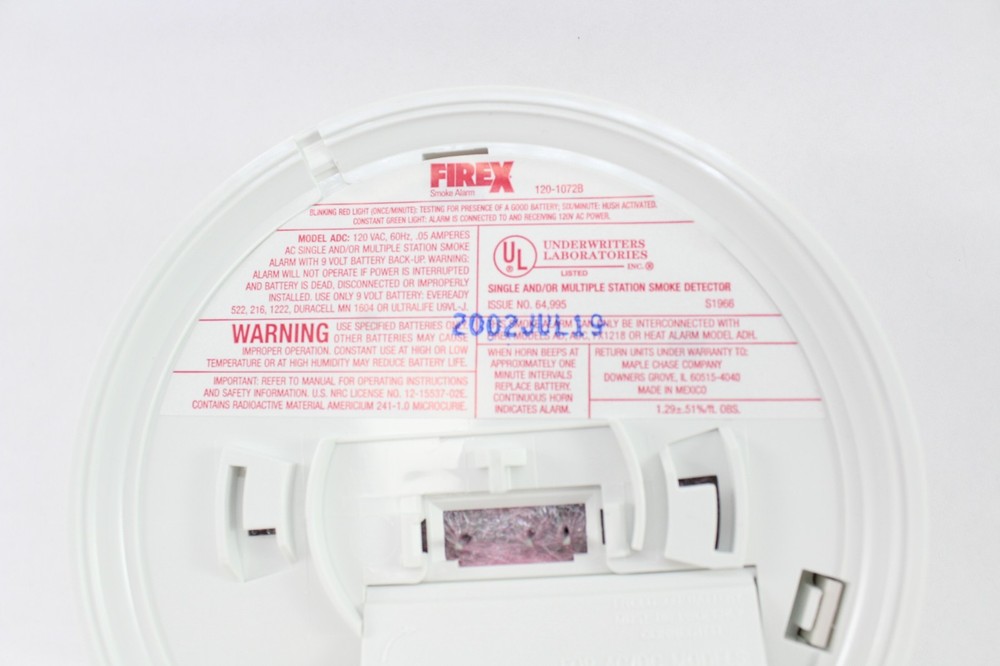 FireX ADC Smoke Alarm (READ DESCRIPTION)