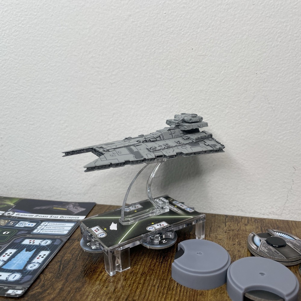 Star Wars Armada Gladiator Class Star Destroyer Expansion Pack *complete*