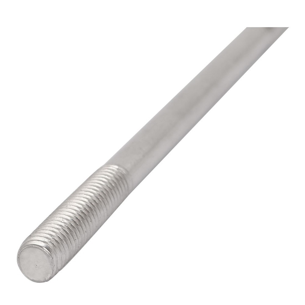 M8 x 110mm Tight Adjustable Push Double End Thread Stud Teeth Rod 5pcs