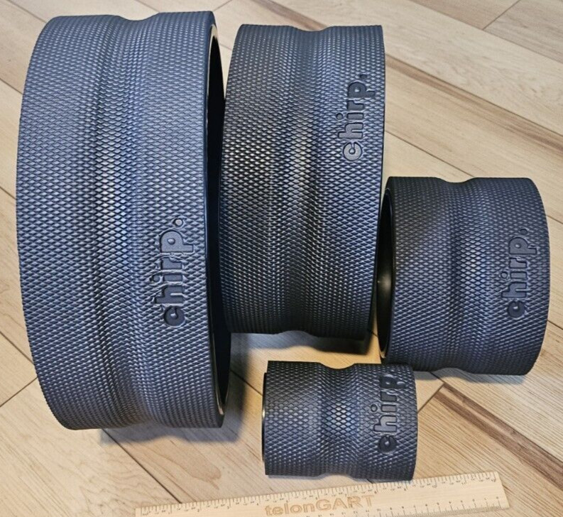 Chirp Wheel 5 Piece Bundle With Storage/Travel Case Includes Posture Corrector