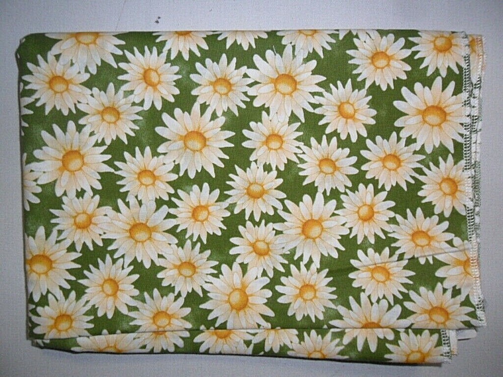 Handmade Table Cover Tablecloth Daisies Daisy