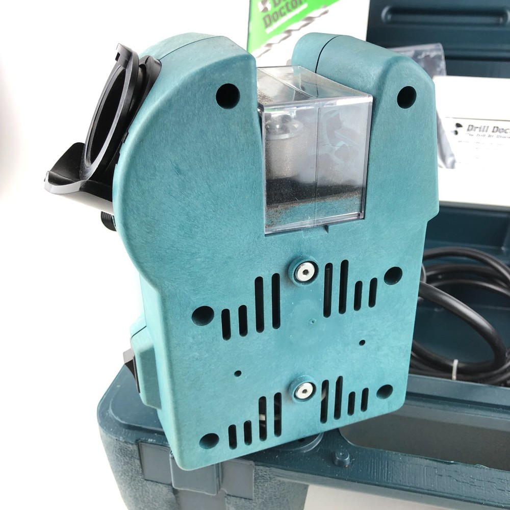 Drill Doctor Model 500 Drill Bit Sharpener DD500 With Case Manual VHS Tested