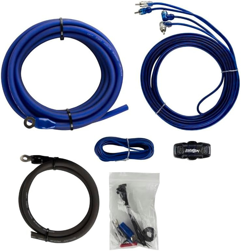 4 Gauge 1600 Watt Value AMP Kit Complete