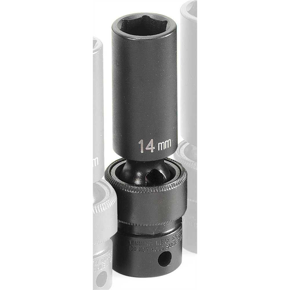 Grey Pneumatic 1014UMD 3/8" Drive x 14mm Deep Universal