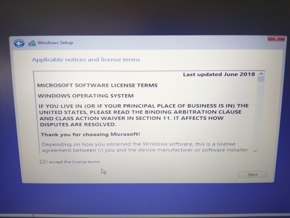 Old Windows 10 (Version 1809 – OS Build 17763.55) Bootable USB