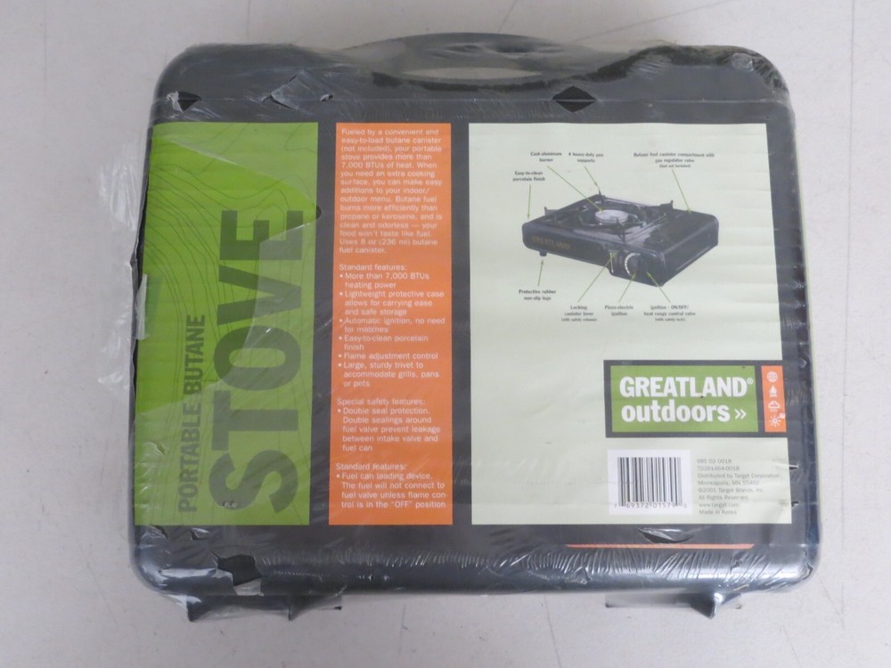 Greatland Outdoors Portable Single Burner Propane Camp Stove