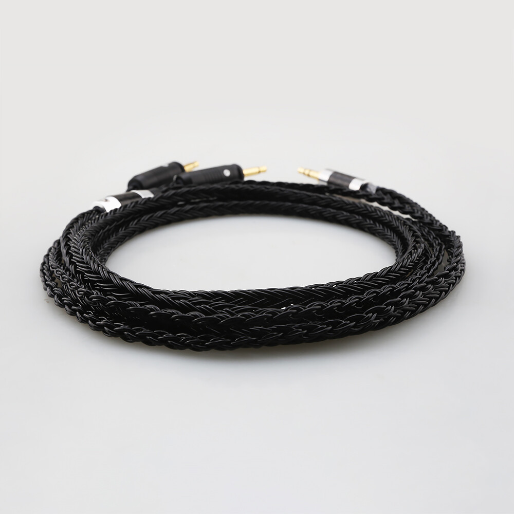 Silver Plated Headphone Cable For Clear Celestee NEW Focal ELEAR French Utopia