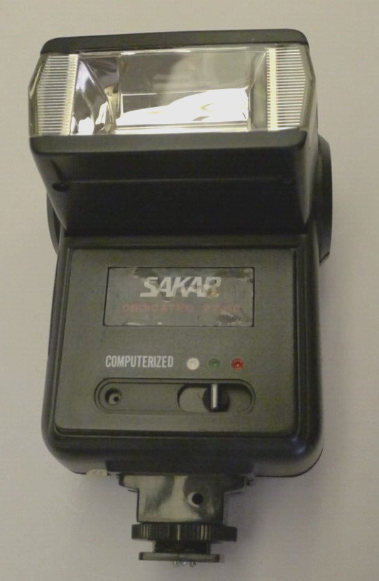 Sakar Dedicated 27MD Computerized Shoe Mount Flash - TESTED & Works