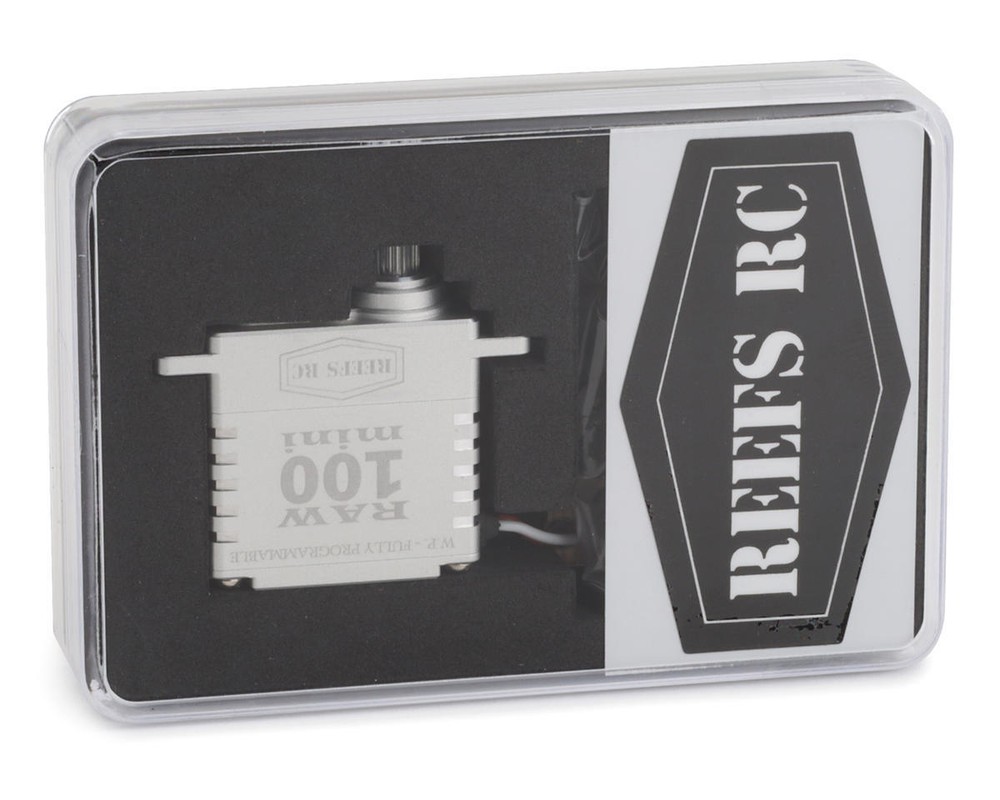 Reefs RC RAW100 Mini Digital Waterproof Servo (Silver) (High Voltage)
