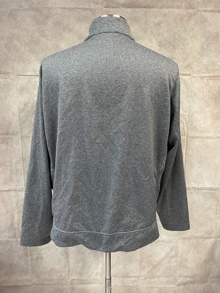 North End "Snap-On" Men's Black / Gray Zipper Front Active Jacket Size XL