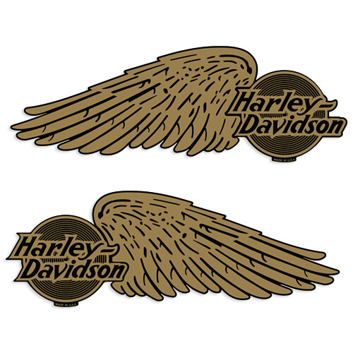 FOR HARLEY DAVIDSON GOLD WING GAS TANK DECALS1985 86 FX SOFTTAIL STD FX