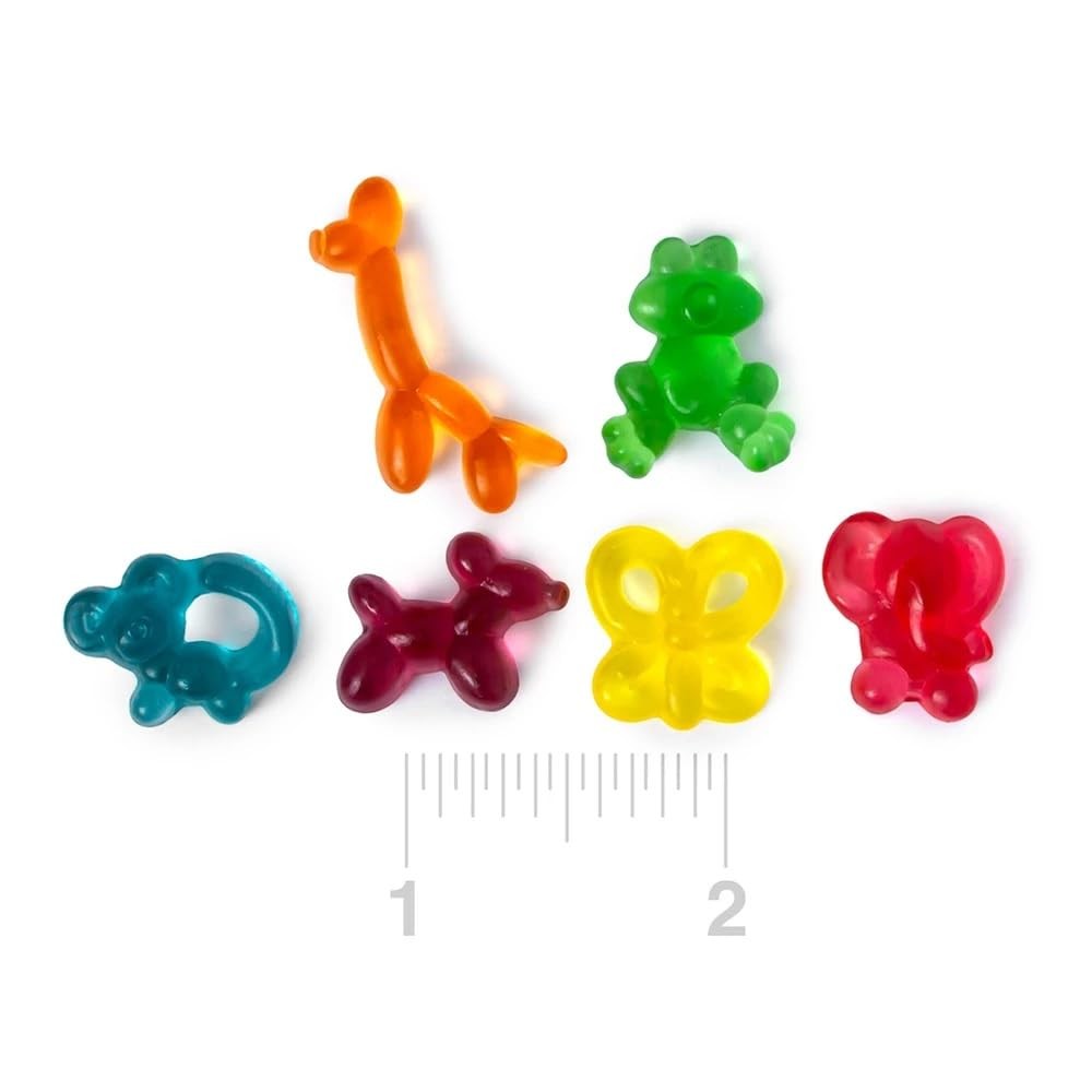 Bayside Candy Balloon Animal Shaped Gummies – Fruit Flavored Gummy Candy