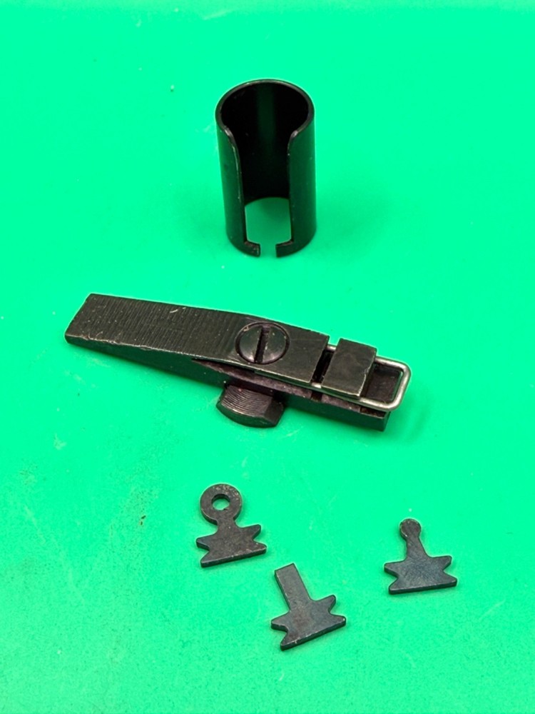 Used Savage Stevens Springfield No. 100 Front Sight with 3 inserts