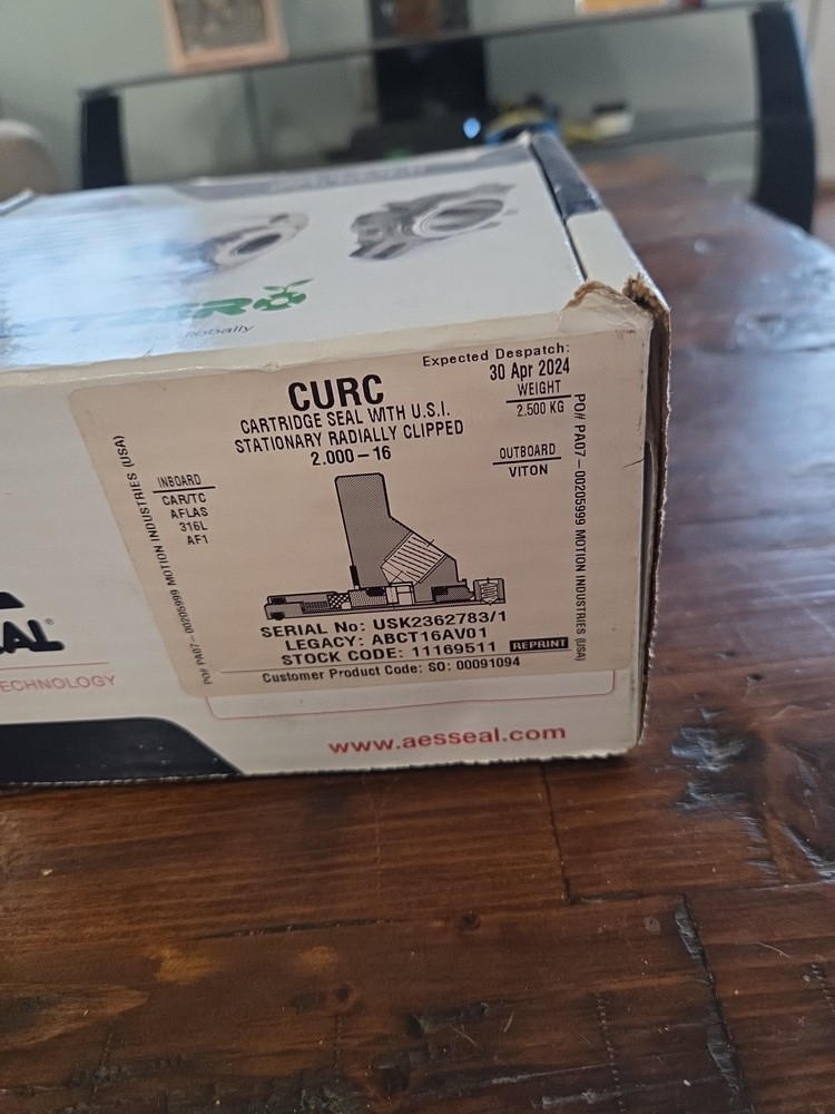 AesSeal CDPN 1.125 Mechanical Seal 1.125" Bore 🇺🇸