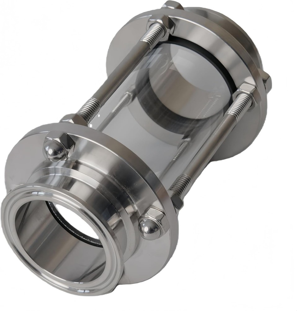 Stainless 2” Sight Glass Tri Clamp Brewing Distilling Pump Or Column Window