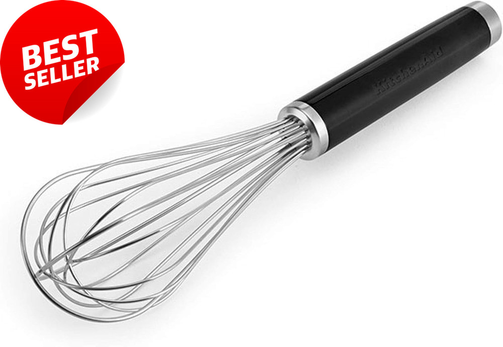 Classic Utility Whisk, 10.5 Inch, Black