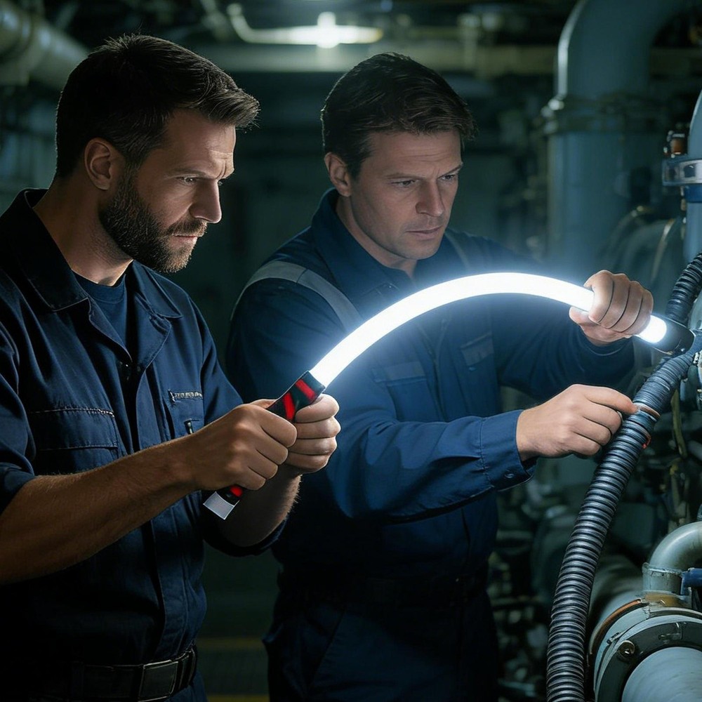 LED Flashlight 3-Mode Bendable Waterproof Professional Bright LED