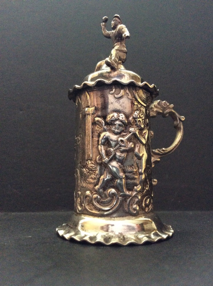 Miniature Dutch Silver Stein