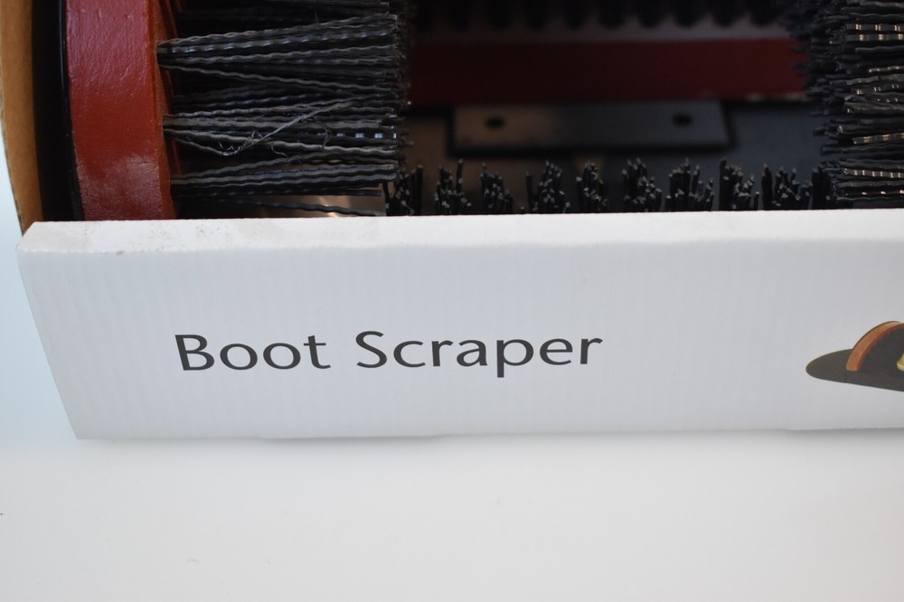 Traffic Master Boot Scraper model #523 324, Metal Frame & Hardwood NEW