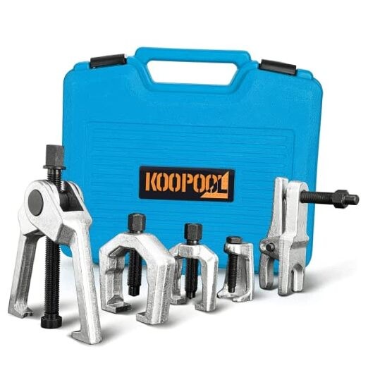 Ball Joint Separator, Pitman Arm Puller, Tie Rod End Tool,5-in-1 Front End Blue