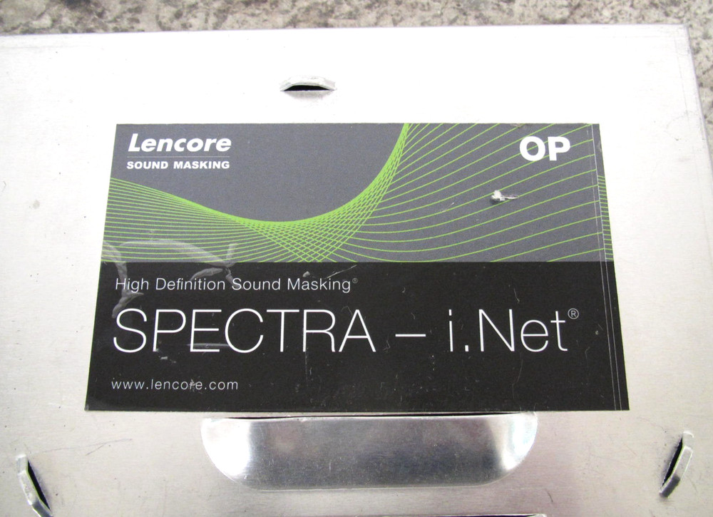 Lencore Sound Masking SPECTRA - i.NET G525 OP Operating Platform / Controller