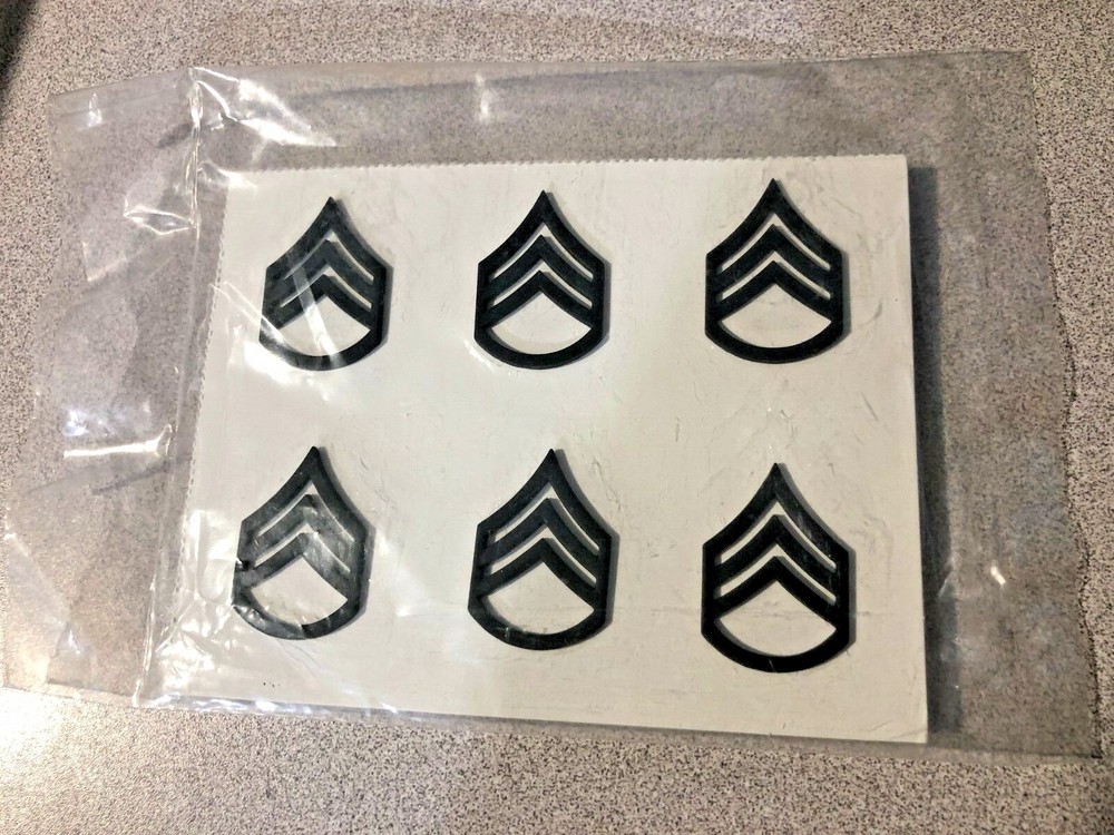 3 Pairs, US Army Staff Sergeant-Subdued