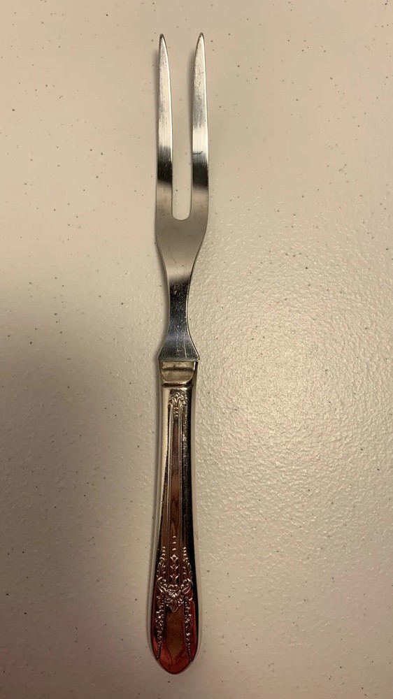 International Silver Reflection 2 Piece Steak Carving Set Silver Plate