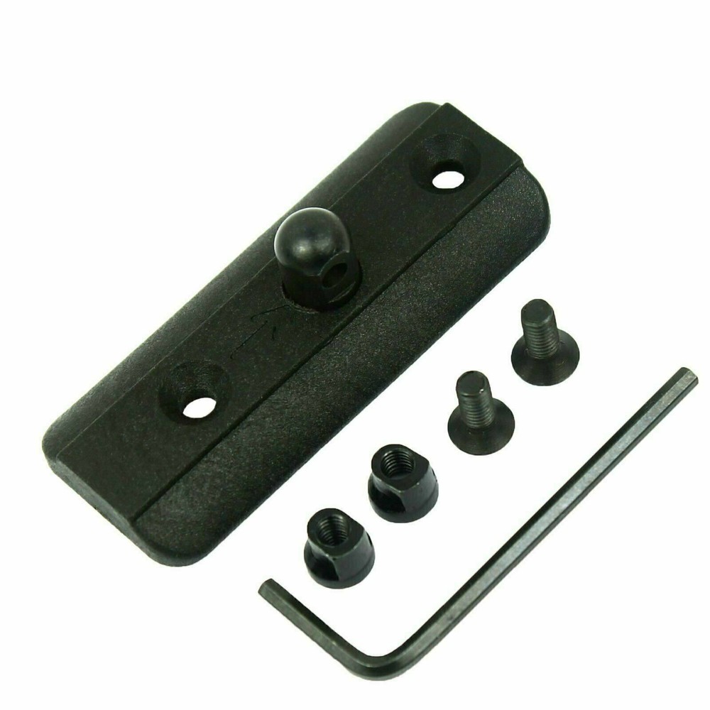 9" to 13" Adjustable Spring Return Hunting Rifle Bipod w/ Keymod Stud Adapter
