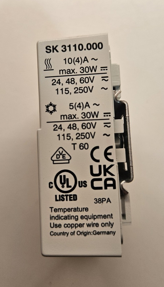 RITTAL SK3110 TEMPERATURE CONTROL UNIT (See Description)