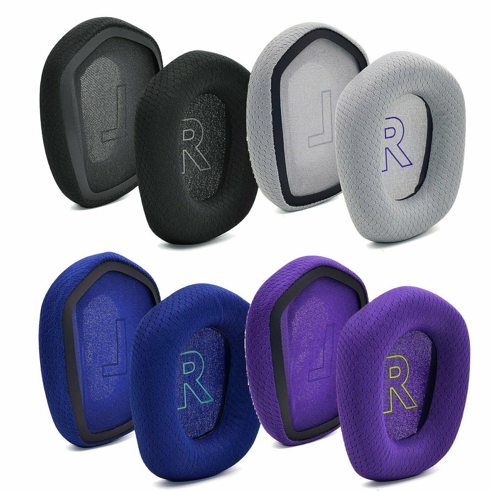 4 Colors Optional Ear Pads Cushion For Logitech G733 Lightspeed Wireless Headset