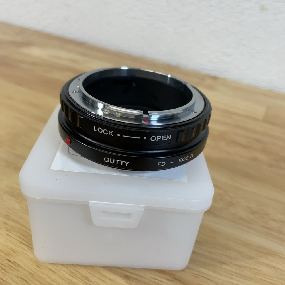 Gutty Lens Mount Adapter -- FD-EOS R