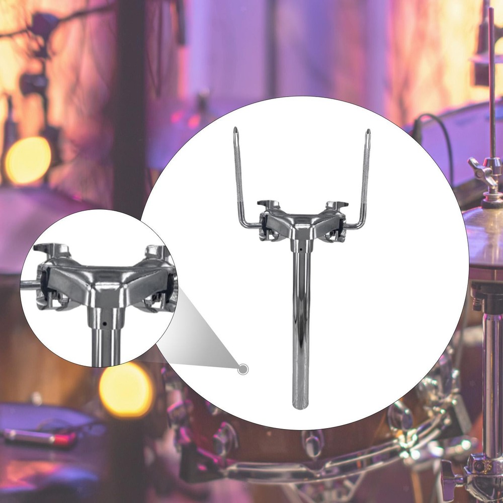 Double Tom Holder Drums Accessory Display Hardware Lightweight Professional Drum