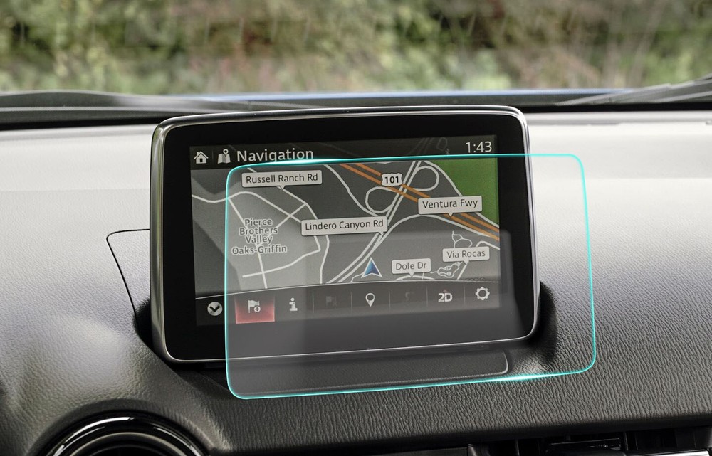 Crystal Clear Screen Protector for 2016 Mazda CX-3 Vehicle Navigation
