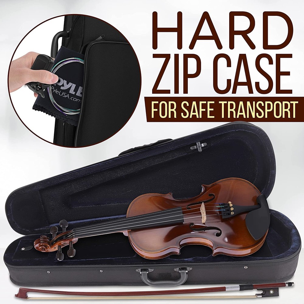 PylePro PGVILN14 Premium Violin Stringed Instrument