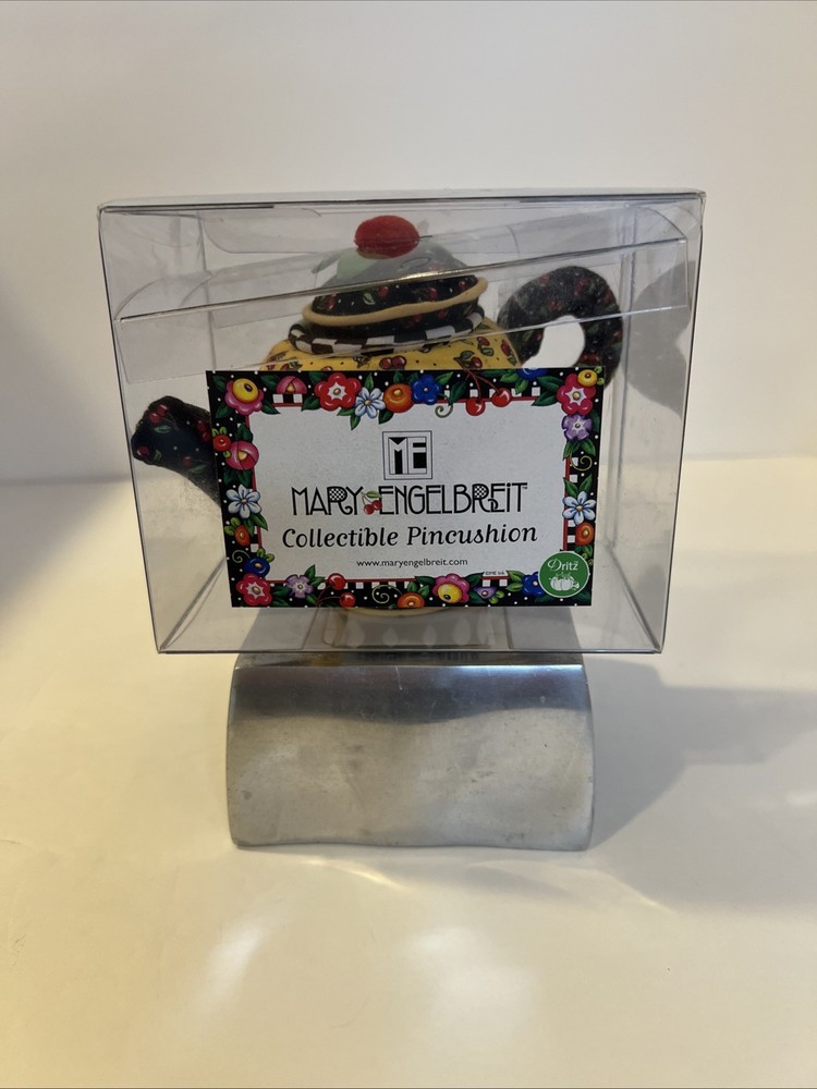 Mary Engelbreit Teapot Pin Cushion 2001