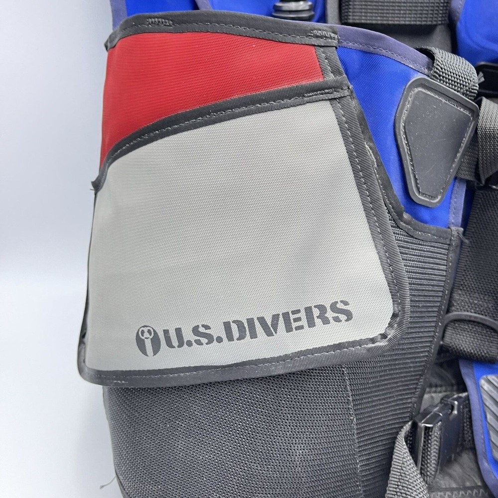 US Divers Blue Dive Vest size Medium