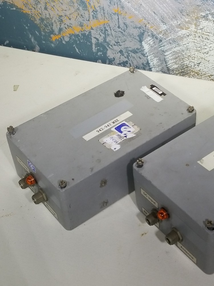 Filter/LNA Modules in Hoffman Steel Boxes (x2)