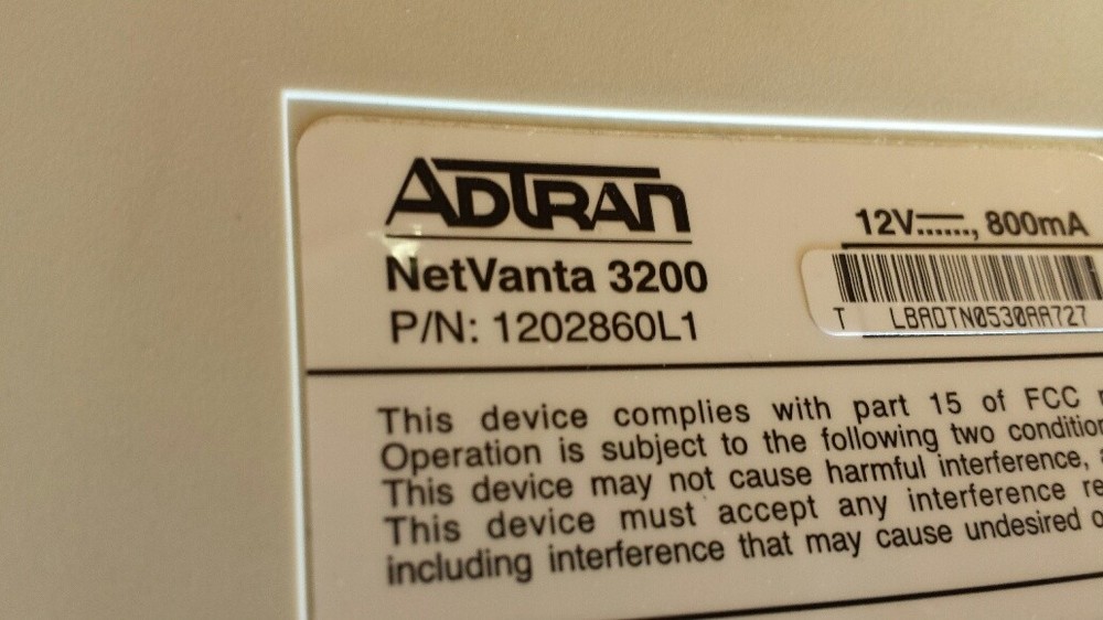 Adtran 1202860L1 Netvanta 3200