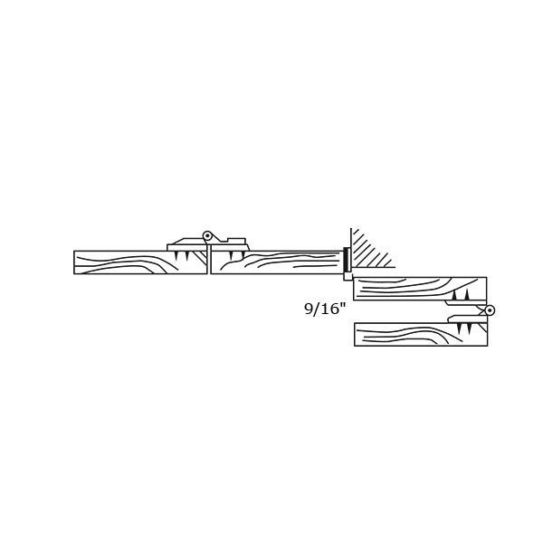 Highpoint Double Locking Bi-Fold Door Hinge pair