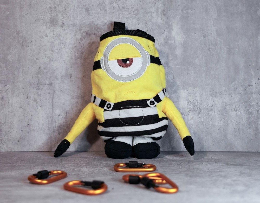 Plush Minion Prison Break Chalk Bag