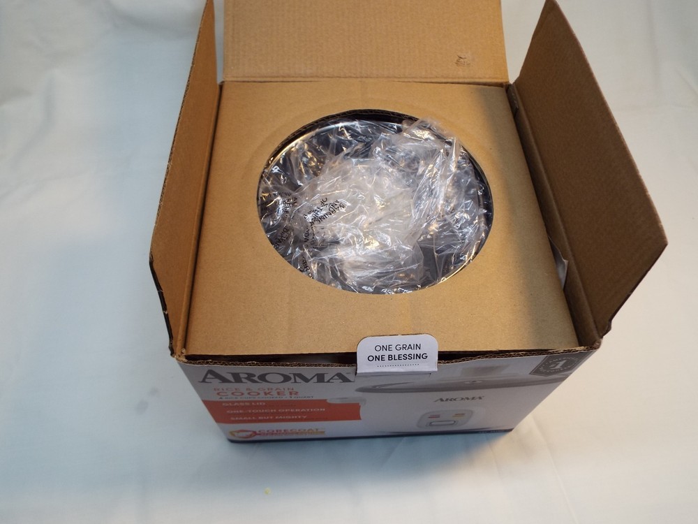 AromaRice Cooker 4 Cup cooked, 2 Cup uncooked, Ceramic Coating inner Pot