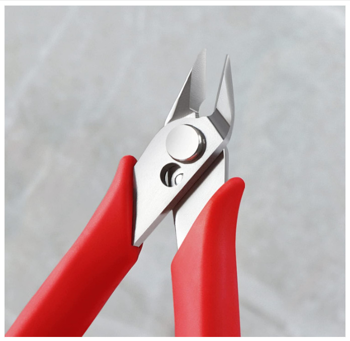IGAN170 Wire Cutters, Precision Flush Cutter, Sharp Pliers with Spring
