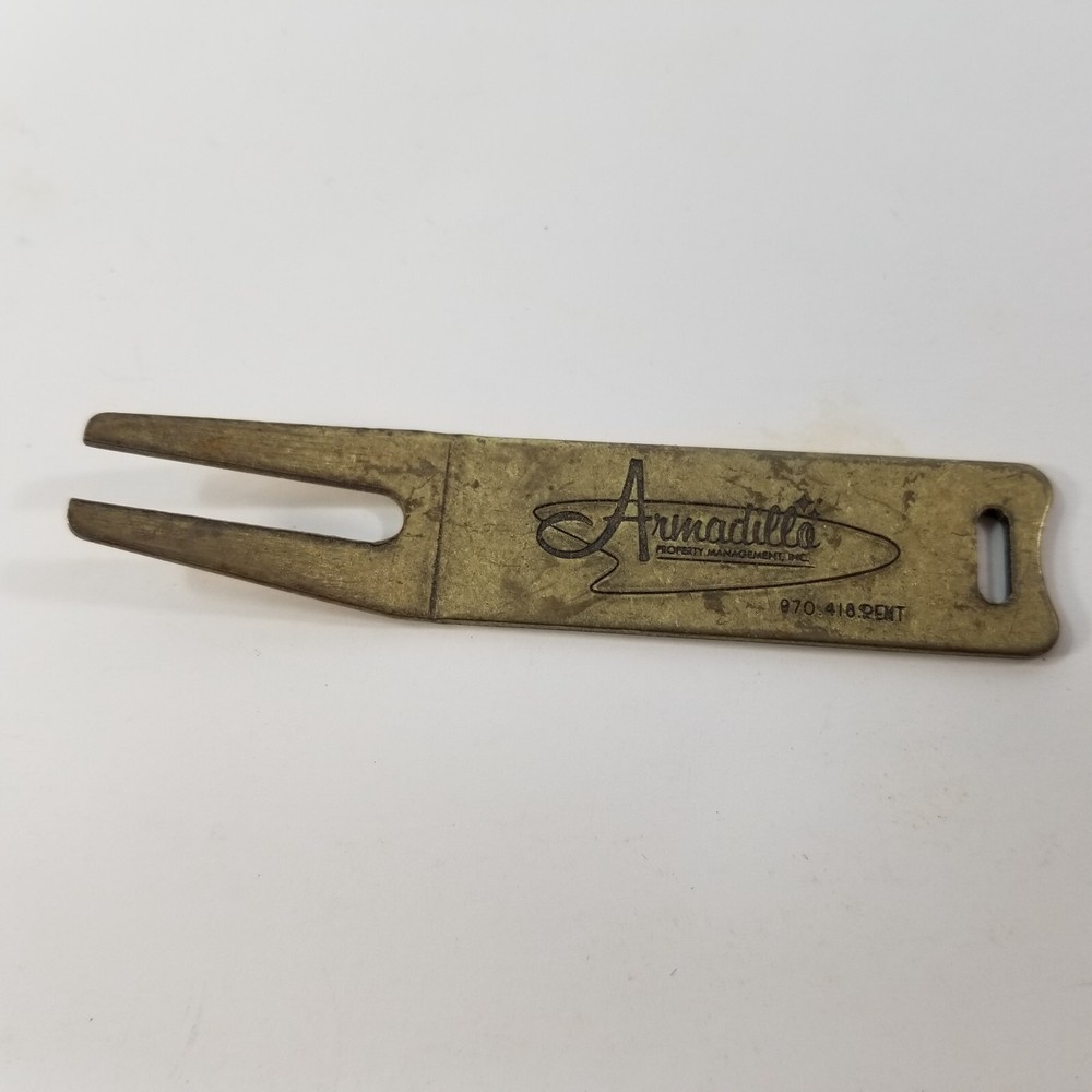 Armadillo Property Management Golf Divot Tool