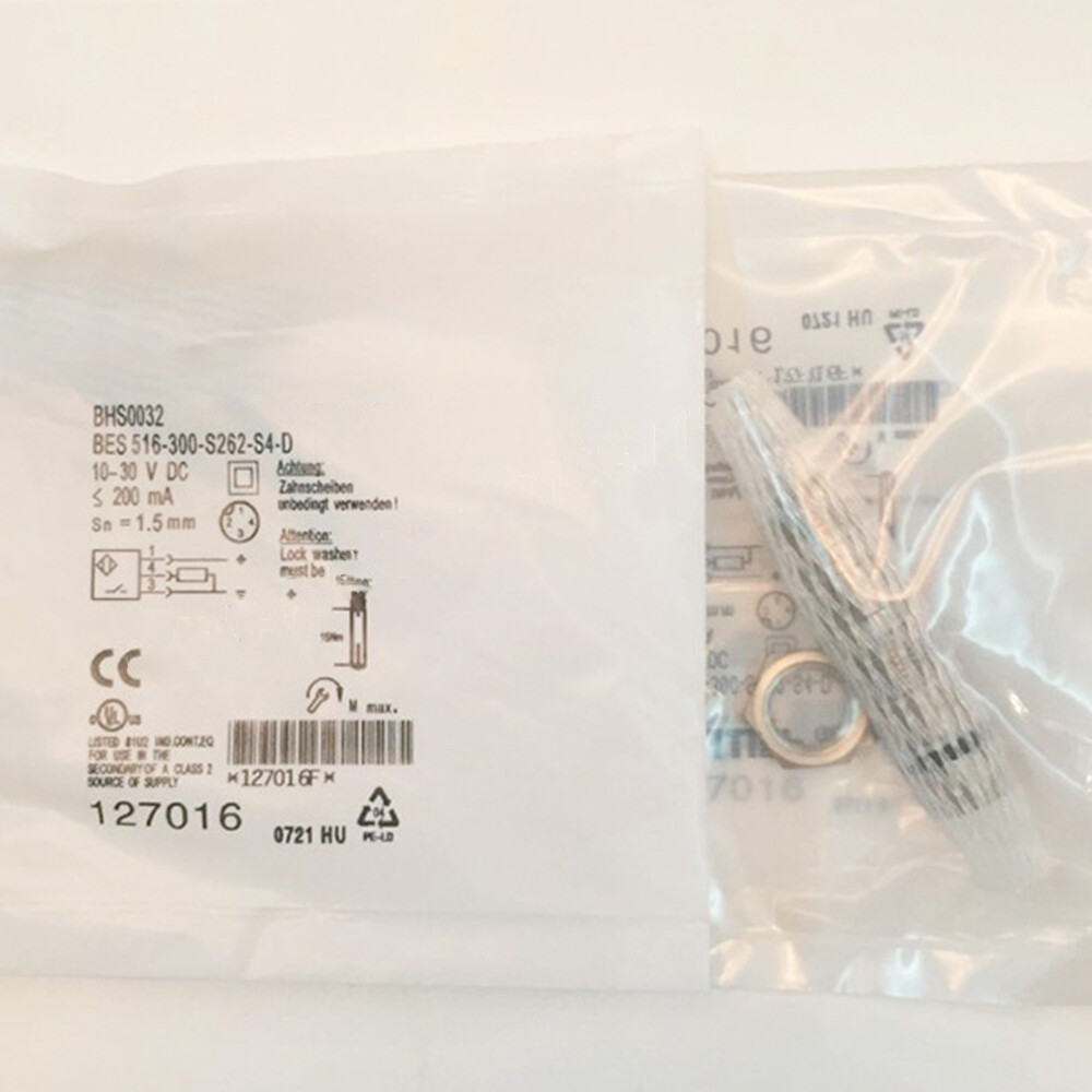 Proximity Sensor Inductive Sensor 10-30V DC for BHS0032 BES 516-300-S262-S4-D