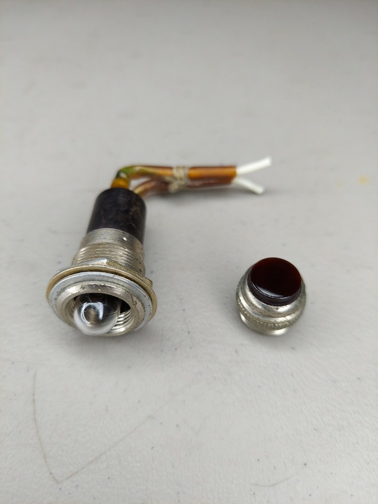 Original 1963 Cessna 172 Skyhawk Generator Charge Charging Indicator Light