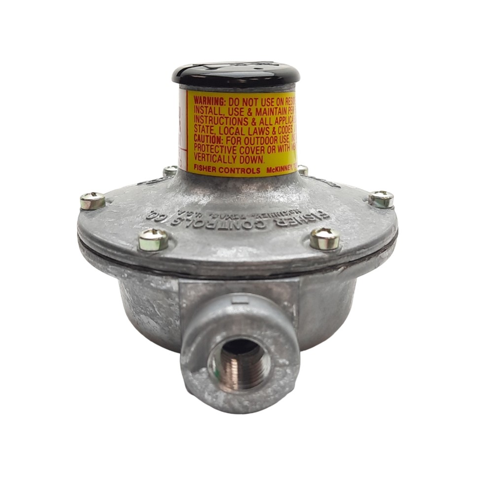 Fisher Controls Co Type 912 Regulator, Range 9 1/4"-13" W.C., 250 PSIG Max