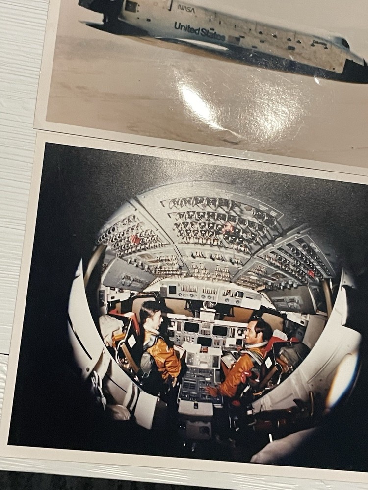 NASA Space Shuttle Columbia Photographs Astronauts Testing Training Edwards AFB