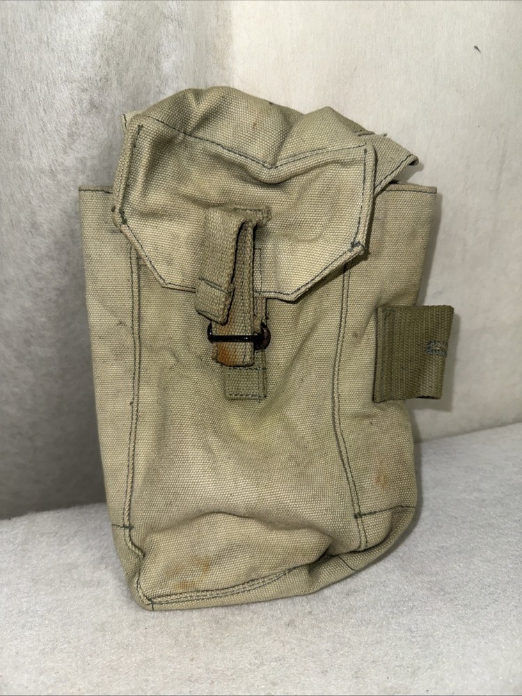 Vintage Canvas Military Pouch
