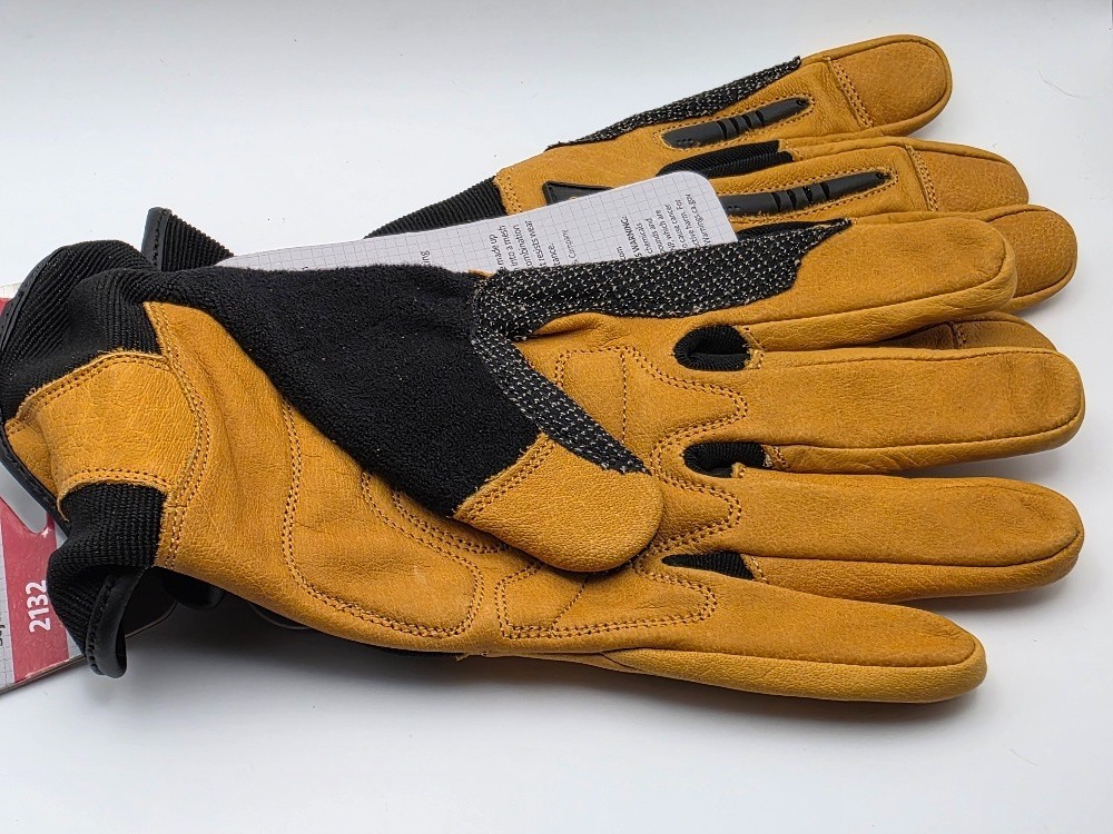 KINCO SYTLE 2132 SIZE LARGE BUFFALO LEATHER GLOVE