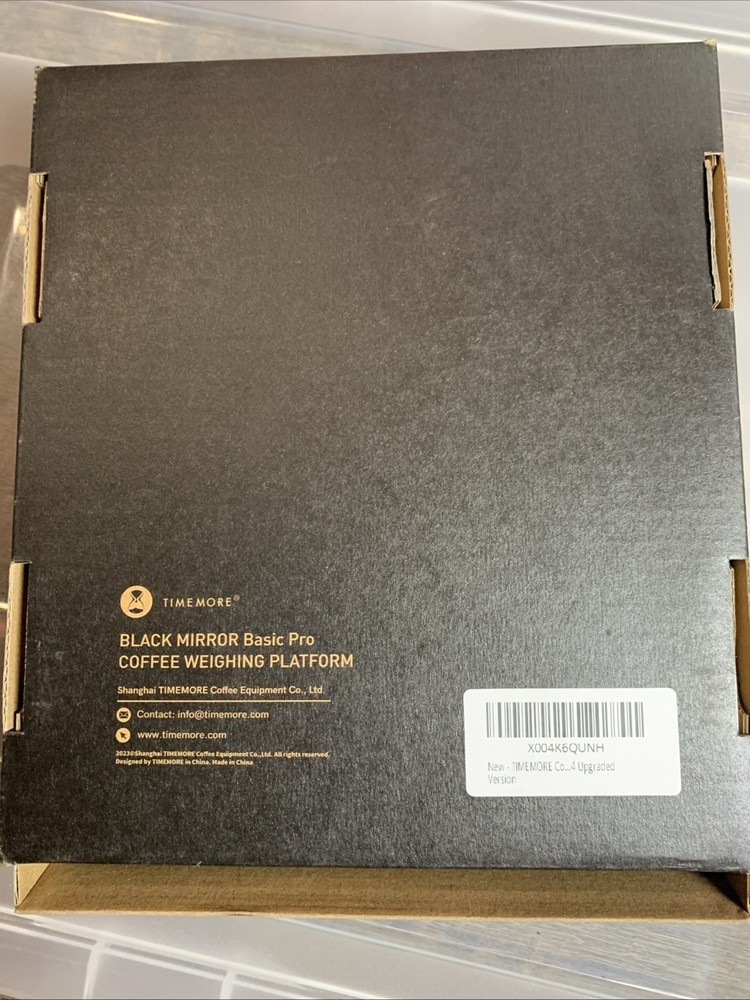 Exclusive - Black Mirror Basic PRO Coffee Scale with Timer, Espresso Scale